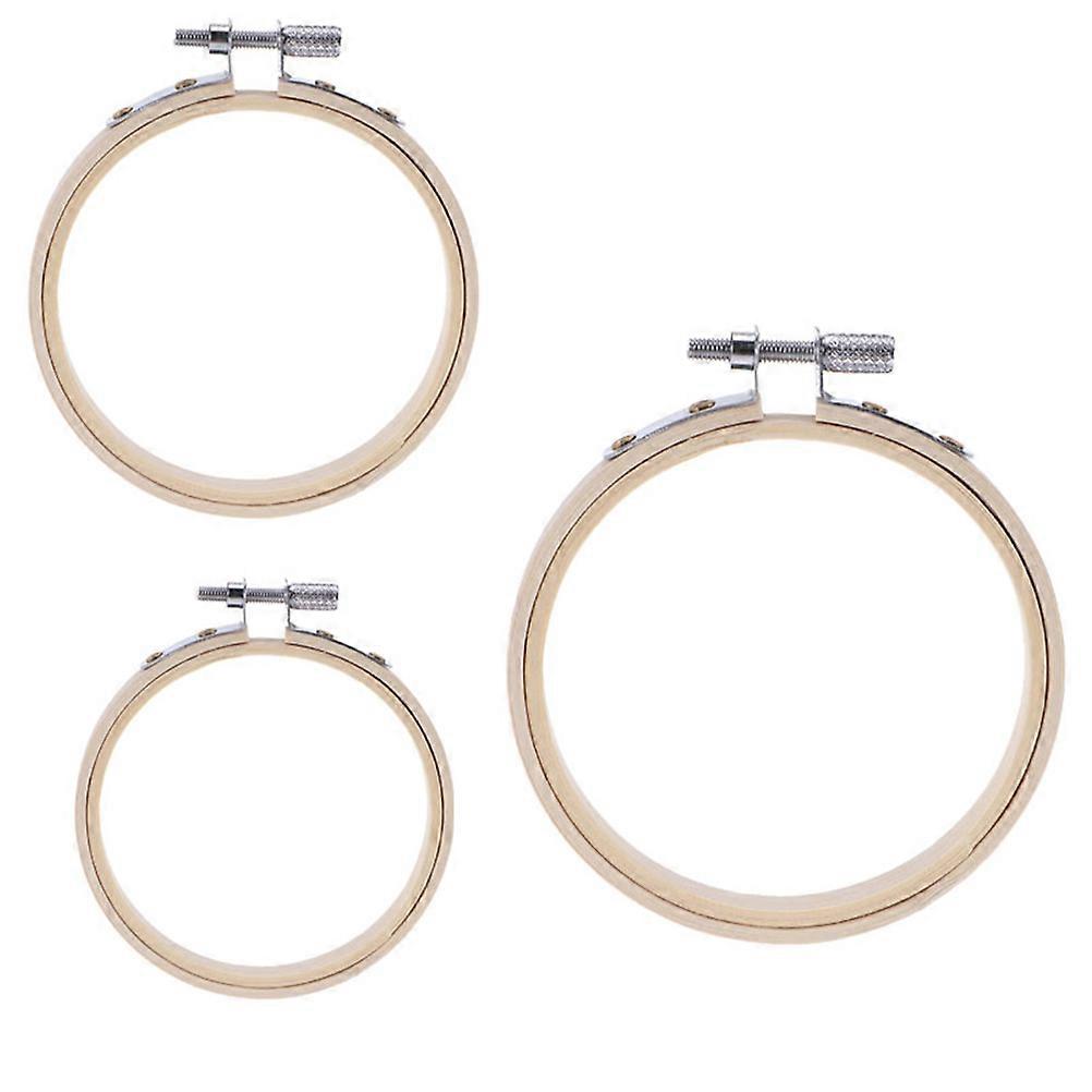 Cross-Stitch Frame Craft Tool For Needlework Beginners Khaki Pcs