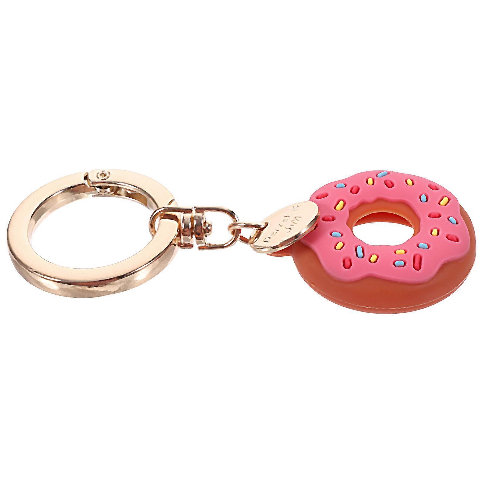 Protective Case Silicone Case for Protecting 1Pcs Rosy Doughnut Shape