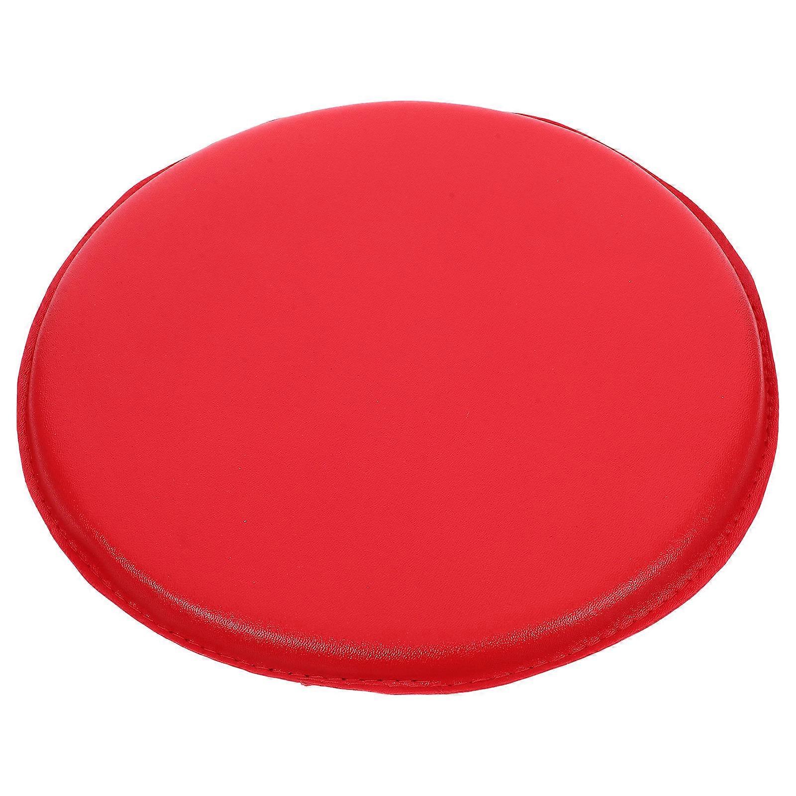Red Chair Seat Replacement Round Stool Cushion for Stool Use