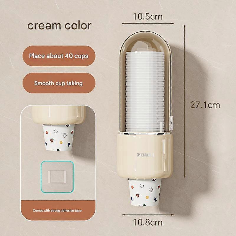 Paper Cup Rack, Wall Mount, Home Use