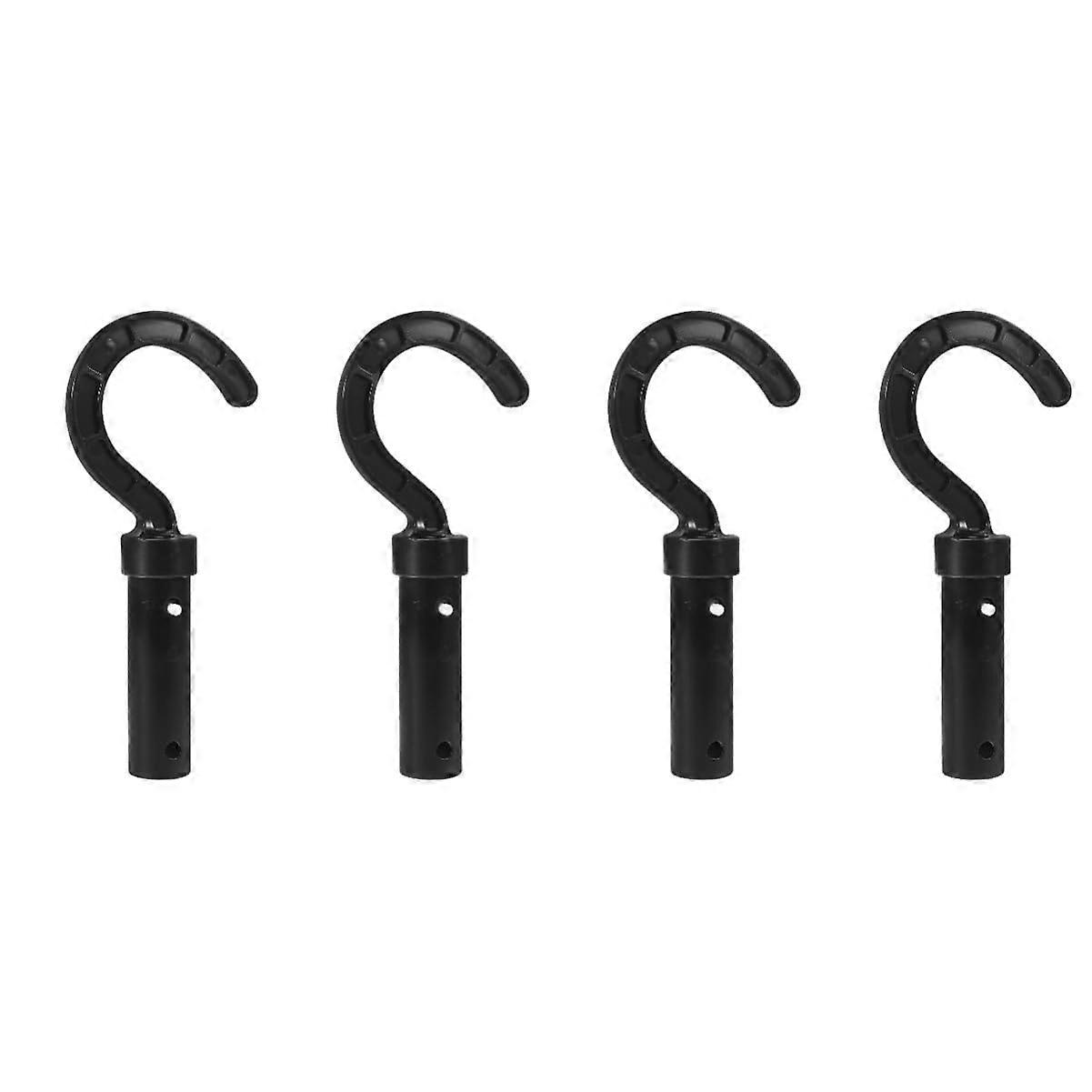 5 Pack Pool Hook for Robot Cleaners Universal Pool Cleaning Accessory Easy Installation Black