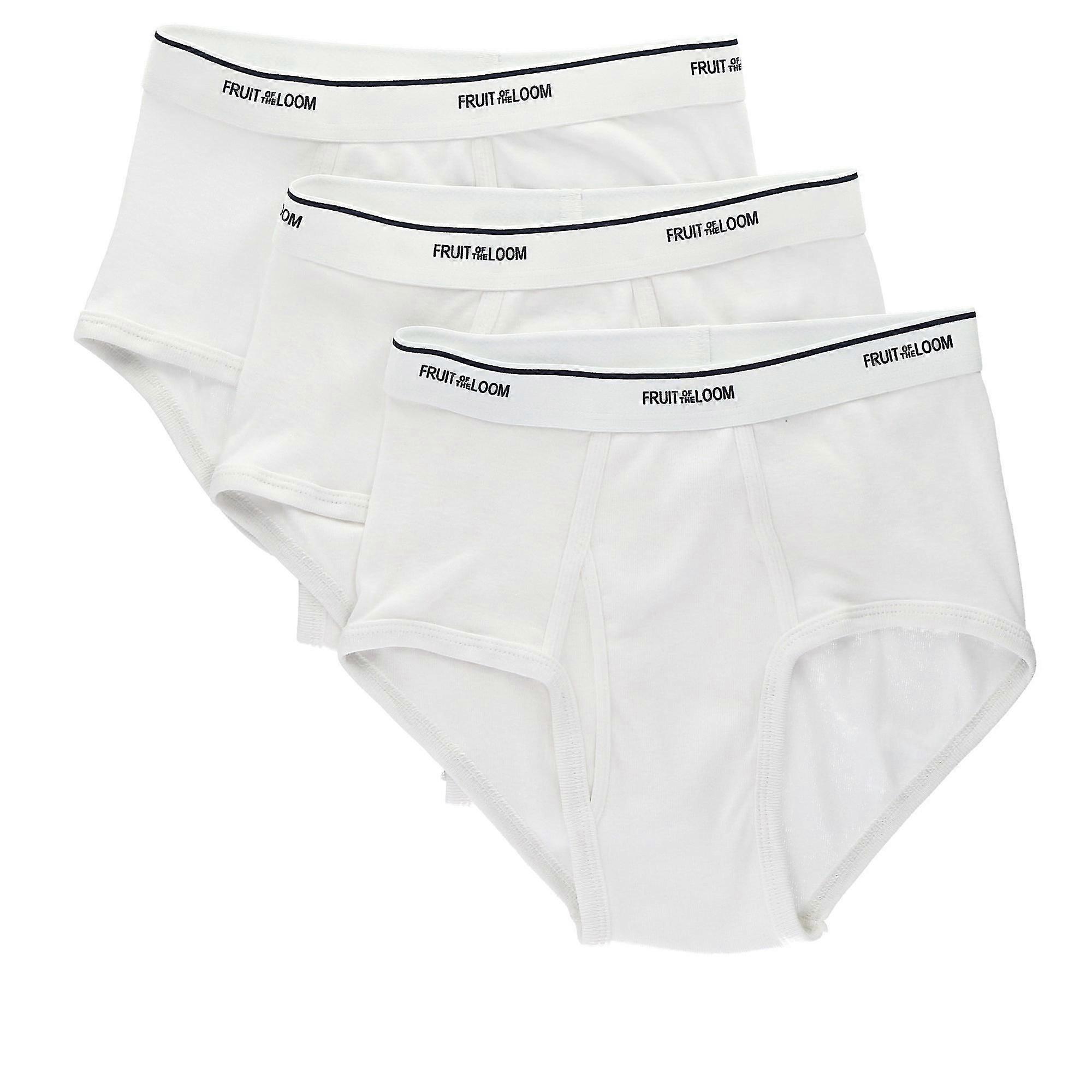 White Briefs (3 Pack) (Men)