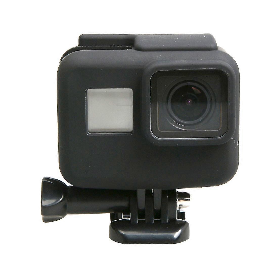COMPATIBLE for GoPro HERO5 Silicone Border Frame Mount Housing Protective Case Cover Shell