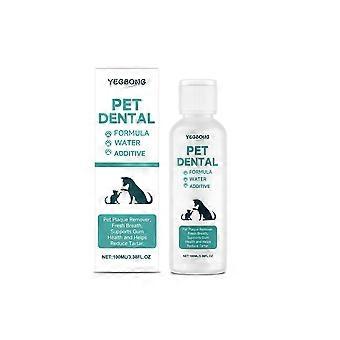 Yegbong Pet Oral Care Liquid Freshens Breath, Cleans Tartar And Yellow Teeth, And Takes Care Of Your Pet's Oral Health