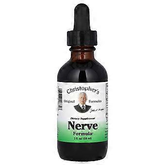 Christopher's Original Formulas, Formuła na Nerwy, 2 uncje płynu (59 ml)
