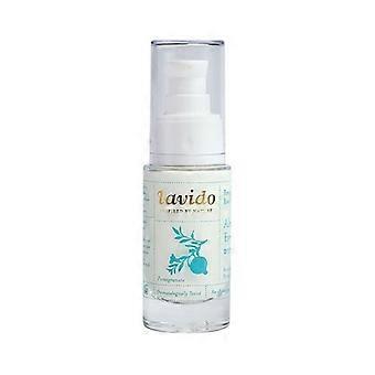 Lavido Alert Oogcrème met granaatappelzaad, rozenbottel en citrus, 30 ml