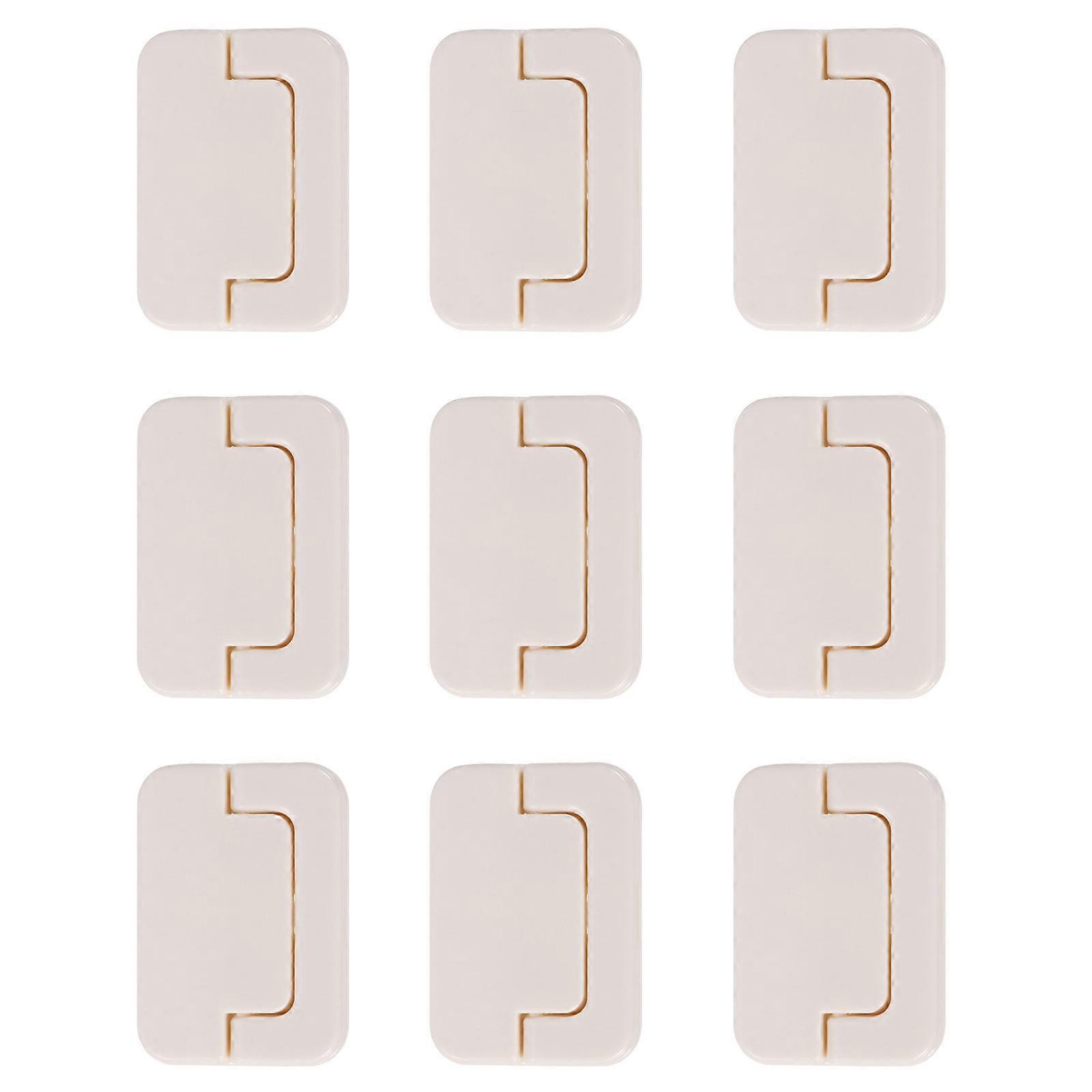 Safety Socket Cover Child Proof Electrical Protector for 50Pcs White Set