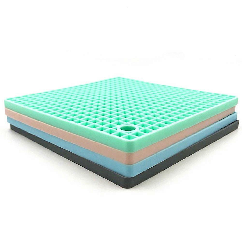 Multifunction Silicone Table Placemats for Heat Insulation 4Pcs Grey