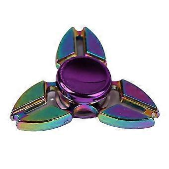 Fidget Spinner Metal Gyroskop Stresslindring Fingerfleksibilitet Hånd-øjekoordination