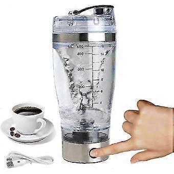 450ML Electric Protein Shaker USB Shaker Milk Bottles Coffee Mixer Water Bottle