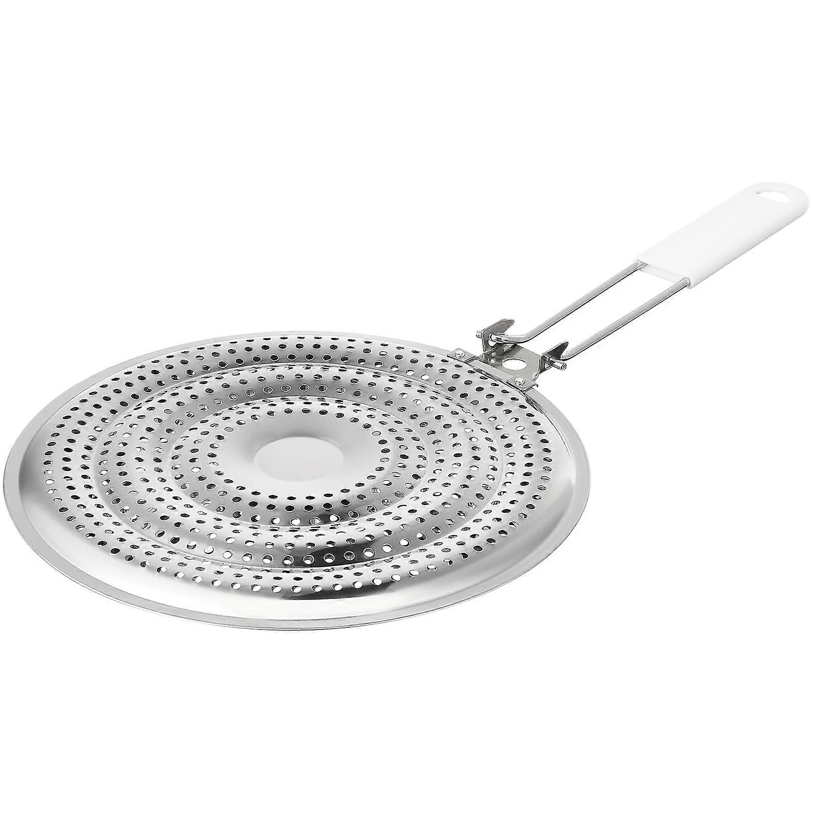 Heat Diffuser Induction Pot Holder for Holding Pots Silver Pad
