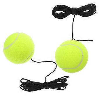 2pcs Portable Tennis Training Set With Elastic Rope Training Tennis Ball With String Tennis Ball Practicing Tennis Ball Unique Tennis Ball For Player
