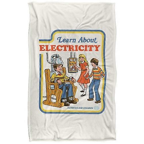 Steven Rhodes Learn About Electricity Soft Touch Blanket