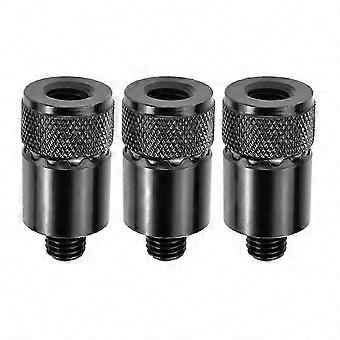 3-Piece Adapter Set for Fishing Gear, Quick-Change Connectors Compatible with Rod Holders, Alarms, and Carp Fishing Accessories