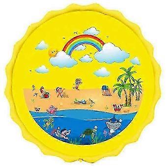 2026 170cm Outdoor Grass Water Spray Pad, Children's Game Outdoor Inflatable Water Spray Pad, COLOR 3