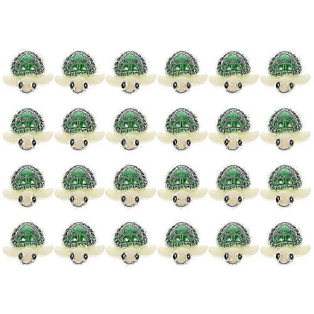 24Pcs Miniature Tortoise Figures Multi-Function Desktop Landscaping Tortoise Decor fast xm