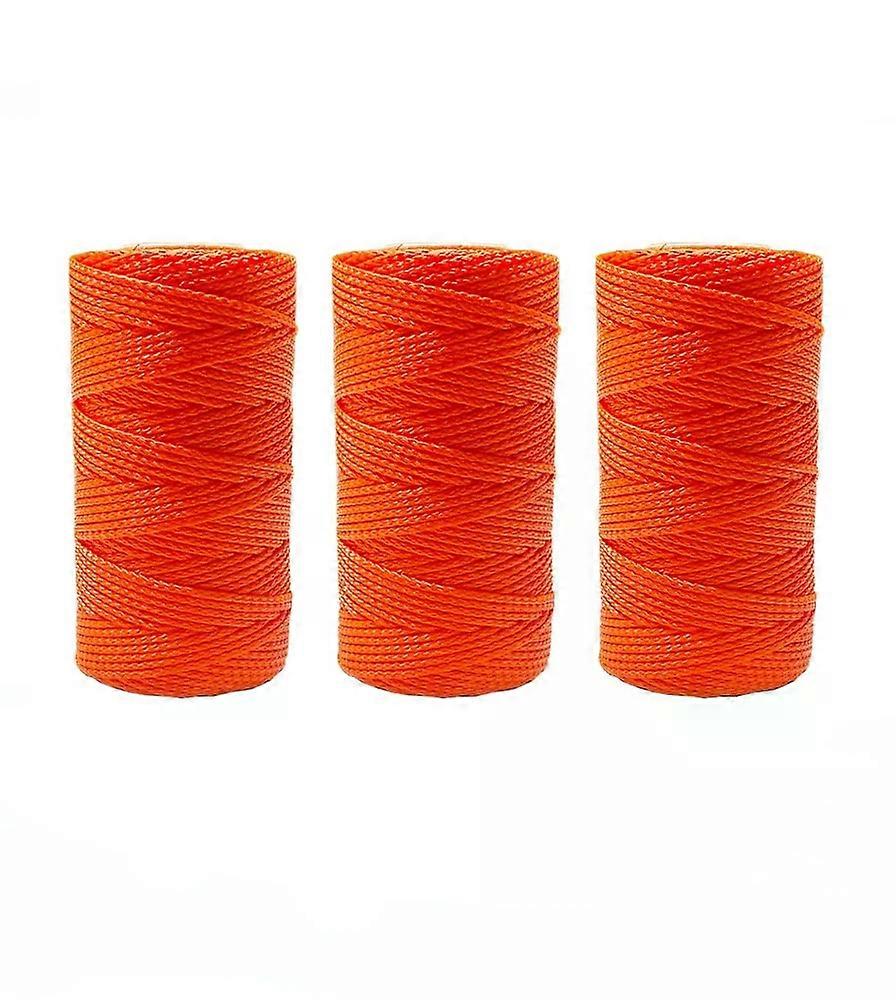 3 Rolls Mason Line String Line #18 Braided Nylon String,Nylon Twine Construct...