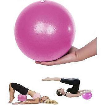 Pilates Ball, 25cm Anti-Burst Yoga Ball for Core Strength, Balance and Physiotherapy, Exercise Ball for Home Gym Office