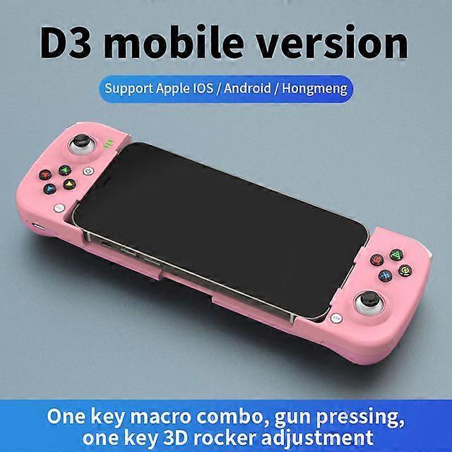 Wireless BT 5.0 Stretchable Game Controller compatible withMobile Phone Android IOS Gamepad Joystick Retractable Gamepad compatible withPS4 Switch PC