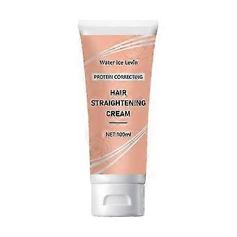 Haarglättungscreme, Seiden- und Glanzhaarglättungscreme, Kollagen-Haarglättercreme, Haarglättungsbehandlungscreme für lockiges Haar