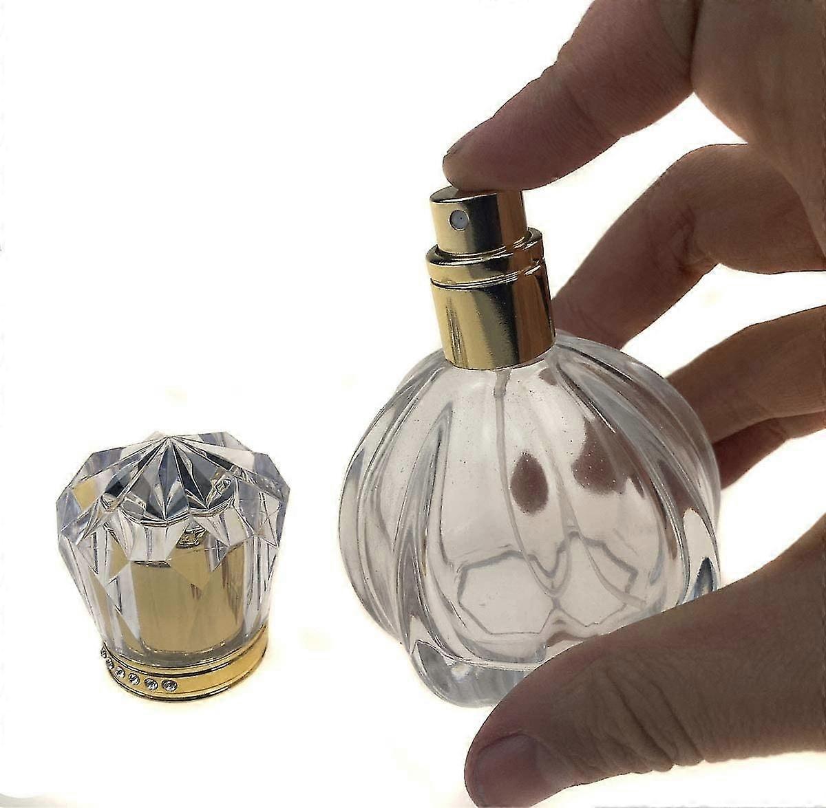 50 Ml Vintage Style Spray Bottle, Pumpkin Shape, Empty, Refillable