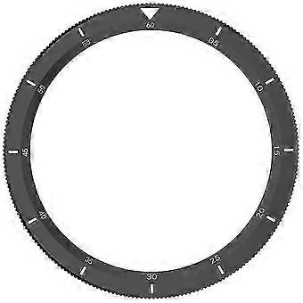 Metal Bezel Replacement Accessories for  Watch Series 4/4 eSIM/ Series 3/3 eSIM - Scale Black AD