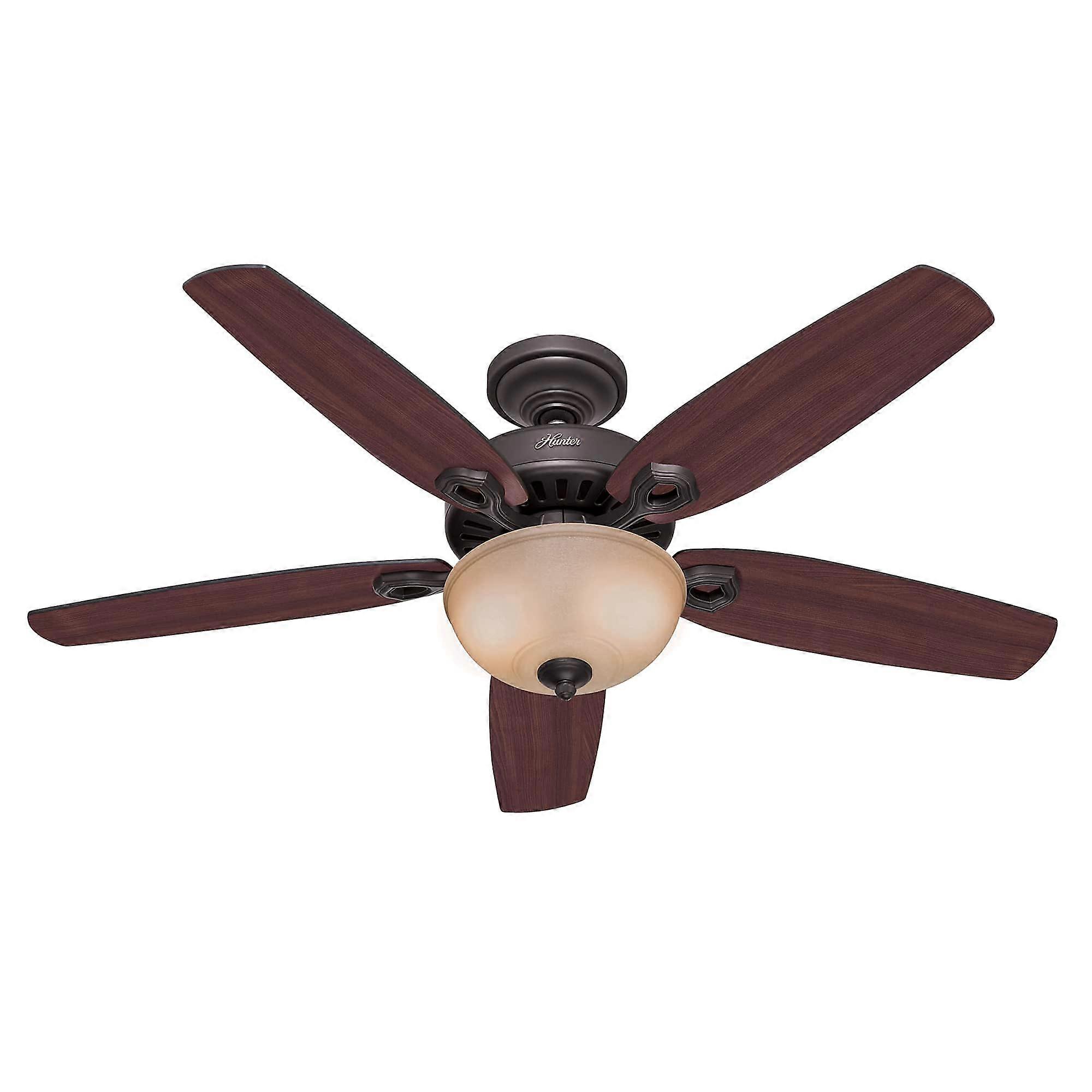 Vânător plafon ventilator Builder Deluxe 132cm/52 "bronz