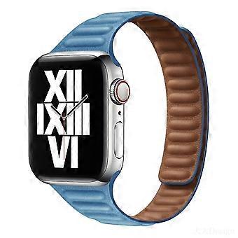 For Apple Watch Series 11 10 42mm / 9 8 7 41mm / 6 SE 5 4 40mm / 3 2 1 38mm Watch Band Light Blue
