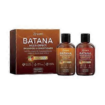 Zyvarn Batadano Gentle Hair Care Set - Gentle Treatment For Dry And Frizzy Hair, Resulting In Smooth And Shiny Hair For Daily Use.
