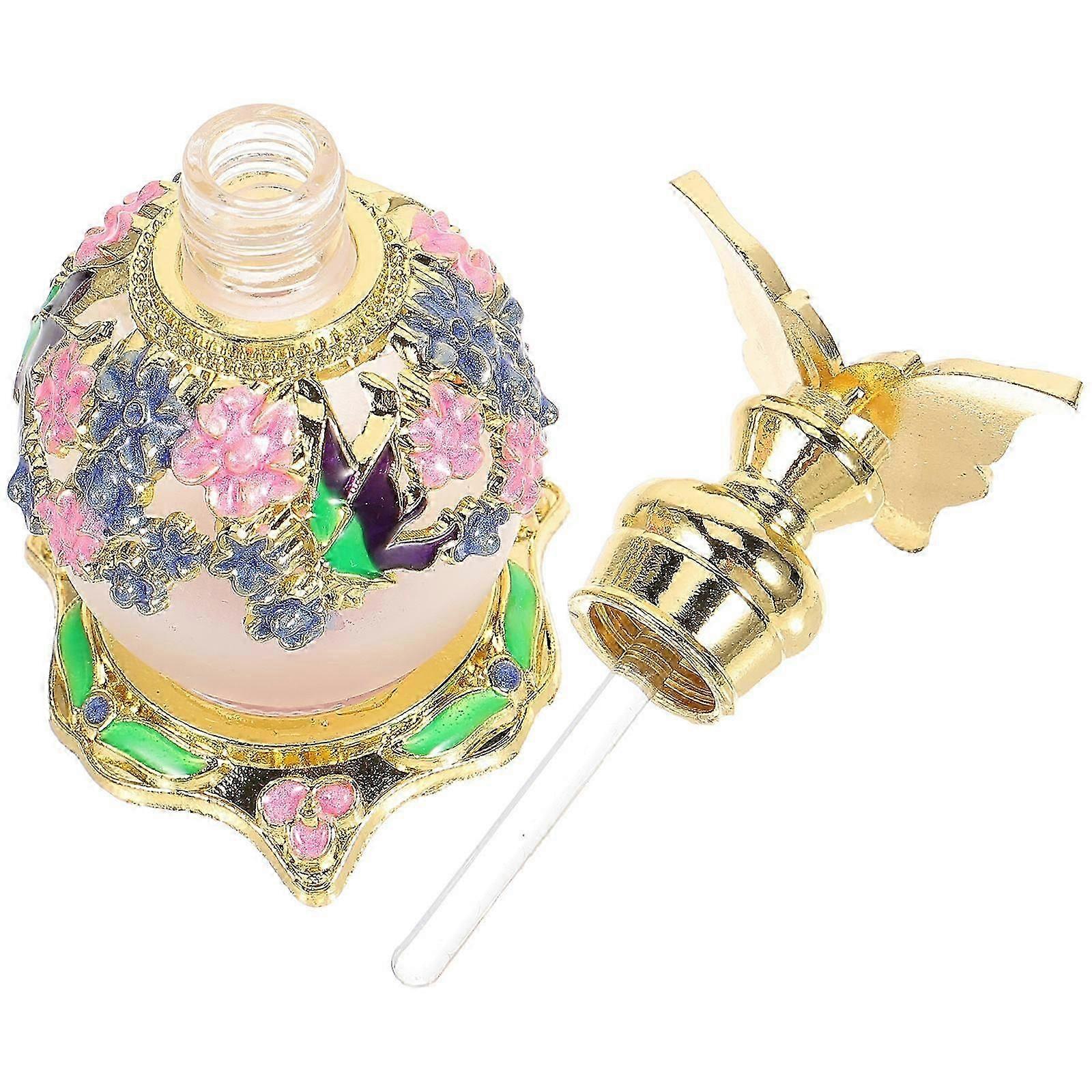 Small Butterfly Decor Perfume Bottle for Storage Use