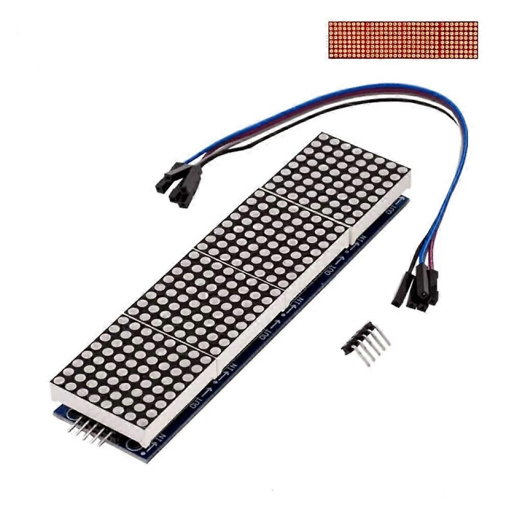 MAX7219 Point Battage Module LH Control Single-Chip Module 4 In 1 Display With 5P Cable