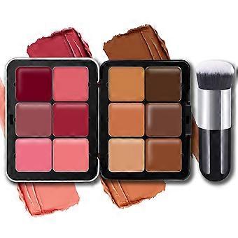 Color Correcting Concealer Palette 12 Colors Waterproof Long Lasting Makeup for All Skin Types
