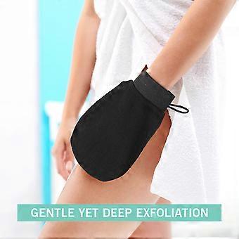 20 Pcs Black Exfoliating Gloves for Deep Exfoliation and Smooth Skin - Body Scrub Mitts