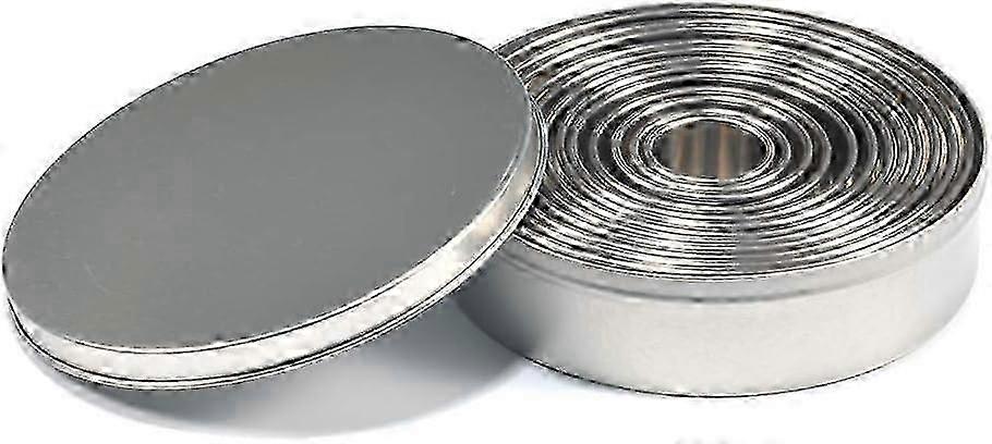 12 pcs/set cookie cutters with storage box