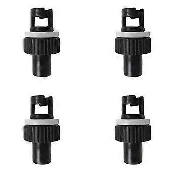 4stk luftpumpe slangeventiladapter kajakk oppblåsbar båt luftventil slangeadapter vannpassform for båtkajakk gummibåter