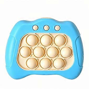 Interactive Stress Relief Toy - Portable Bubble Press Game Device with Sound and Light, Fun Puzzle Gift for Kids and Adults
