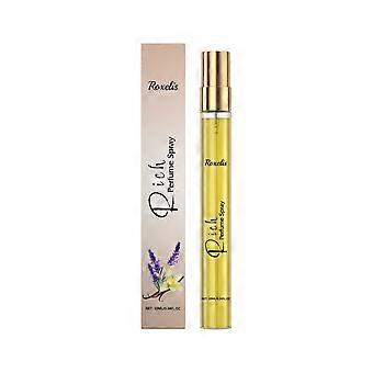 Perfume spray rico em lavanda, flores e ervas, com uma fragrância encantadora e fresca de baunilha, perfeito para encontros românticos. Ideal para levar na bolsa. 10ml