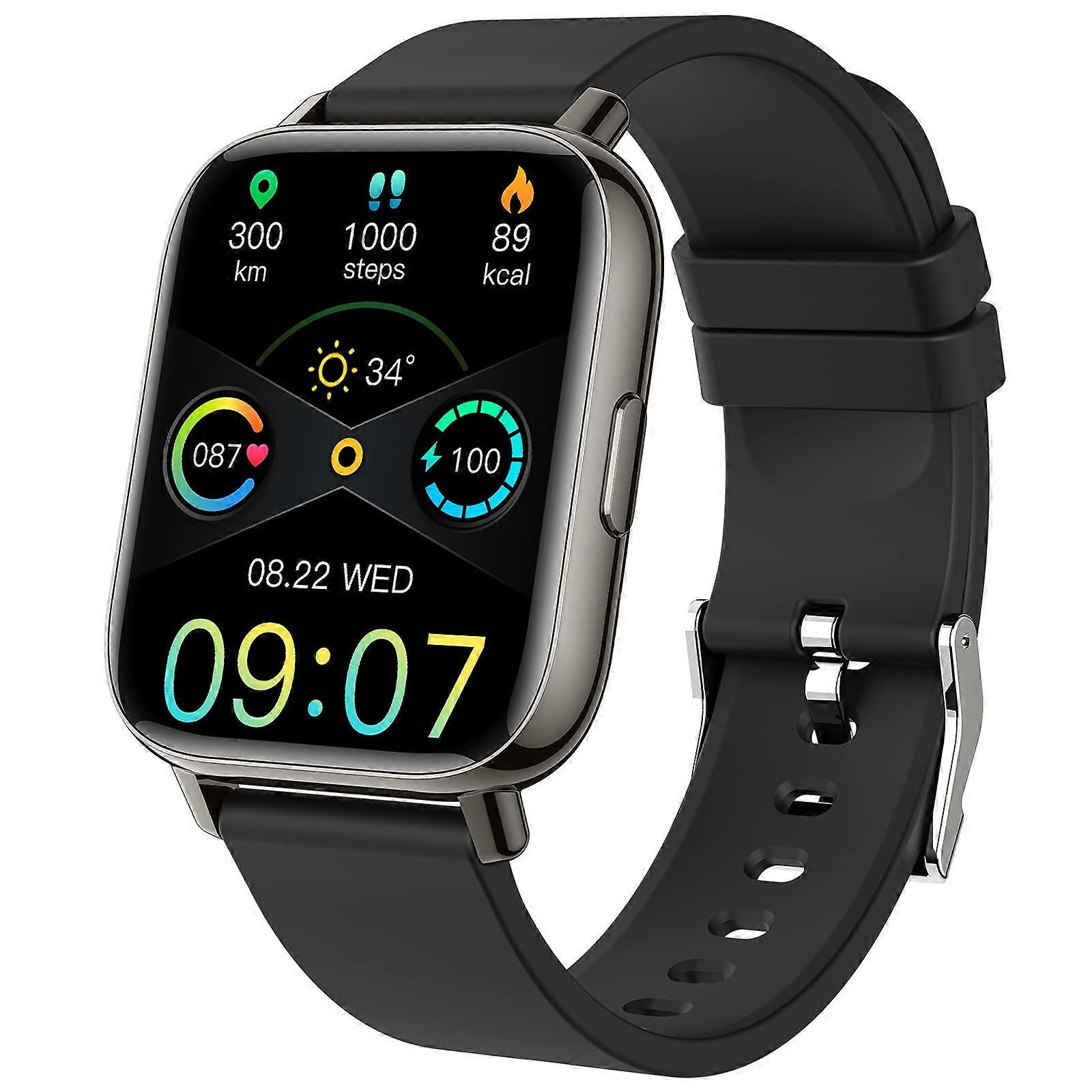 Bluetooth Calling Smart Watch for Android and iPhone, Heart Rate Sleep Tracking, Message Alerts