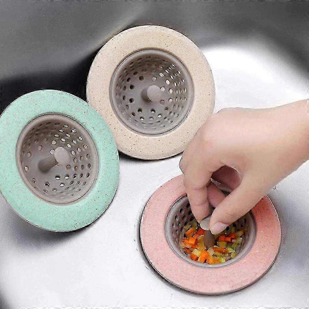 4 Pcs Kitchen Drain Filter, Kitchen Sink Garbage Disposal Filter, Sink Anti-blocking Filter