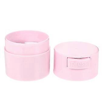 Eyelash Glue Storage Jar Plastic Container for Storage Fashion Glue Box Pink