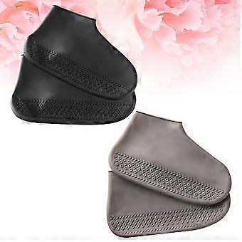 Boot Protector Waterproof Silicone Shoe Cover for Outdoor Activities 4Pairs