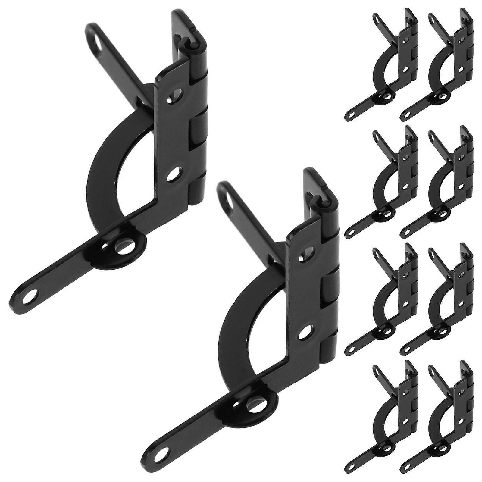Rustic Hinge Metal Durable Hardware 10Pcs Pack for Box Applications