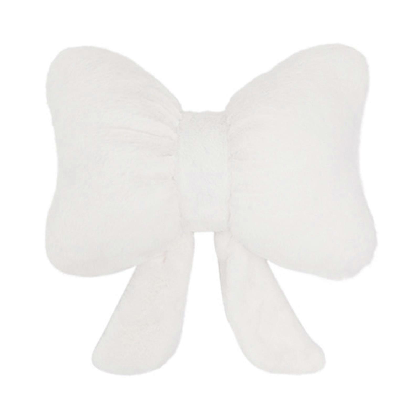 Soft Touch Decorative Cushion with Bow Design for Office
