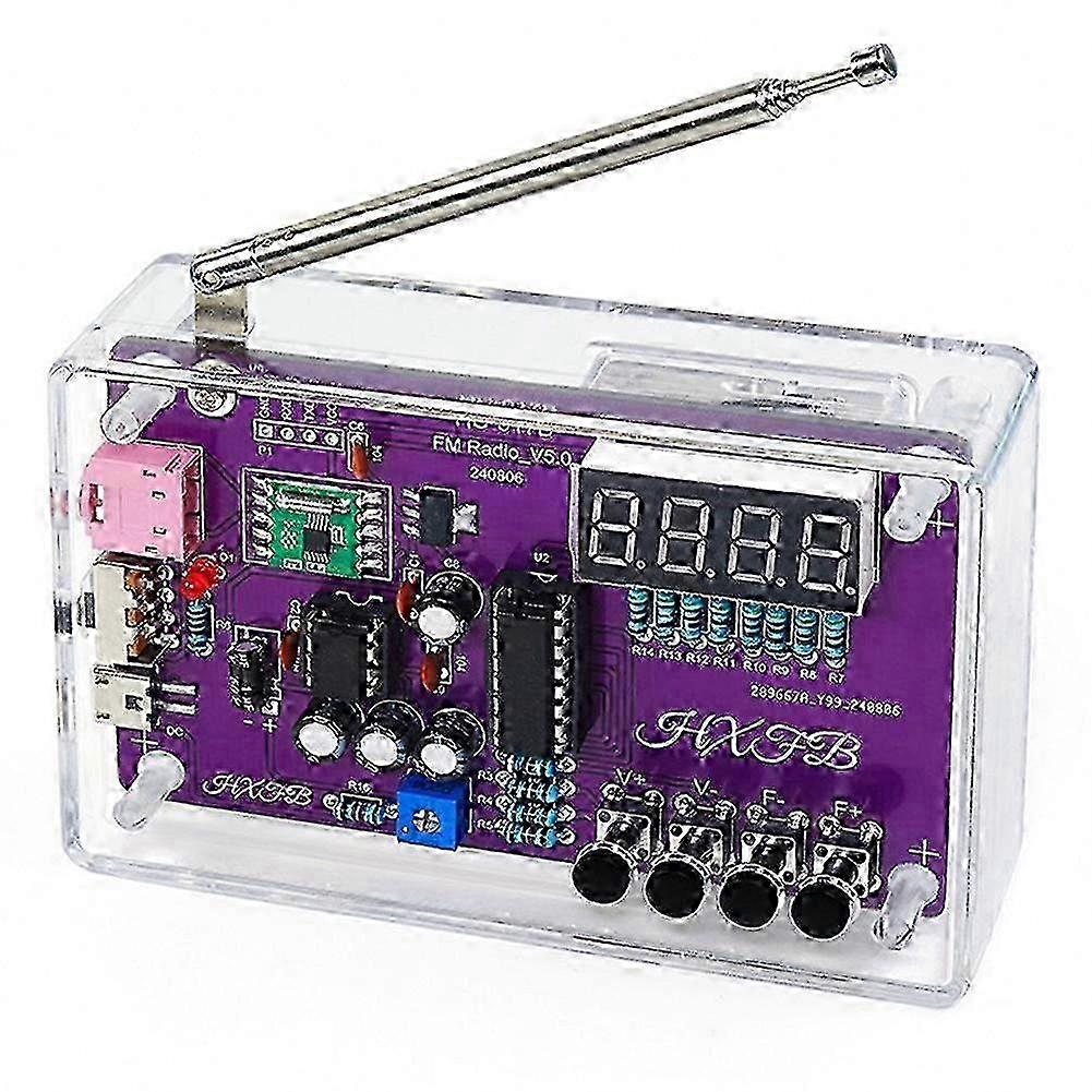 RDA5807 Radio Kit Soldering Practice