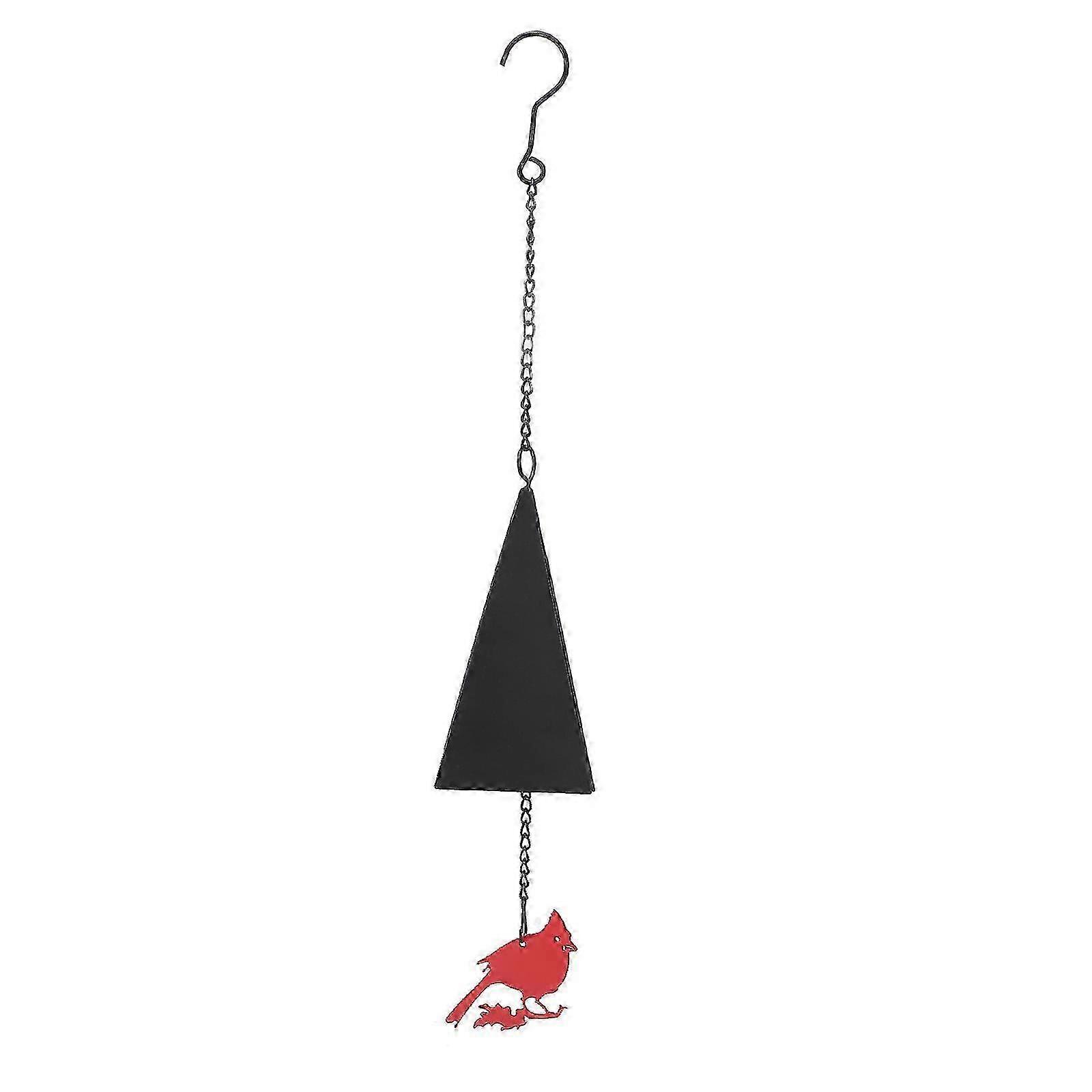 Rustproof Iron Bird Wind Bell Geometric