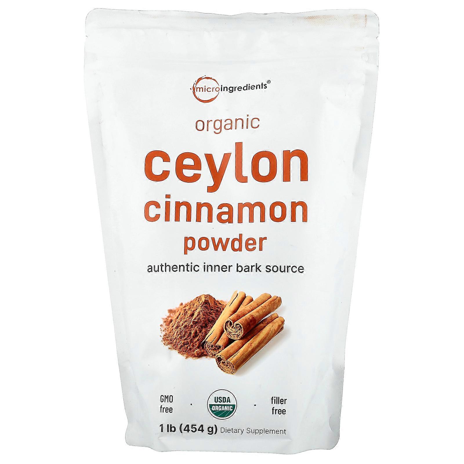 Micro Ingredients, Organic Ceylon Cinnamon Powder
