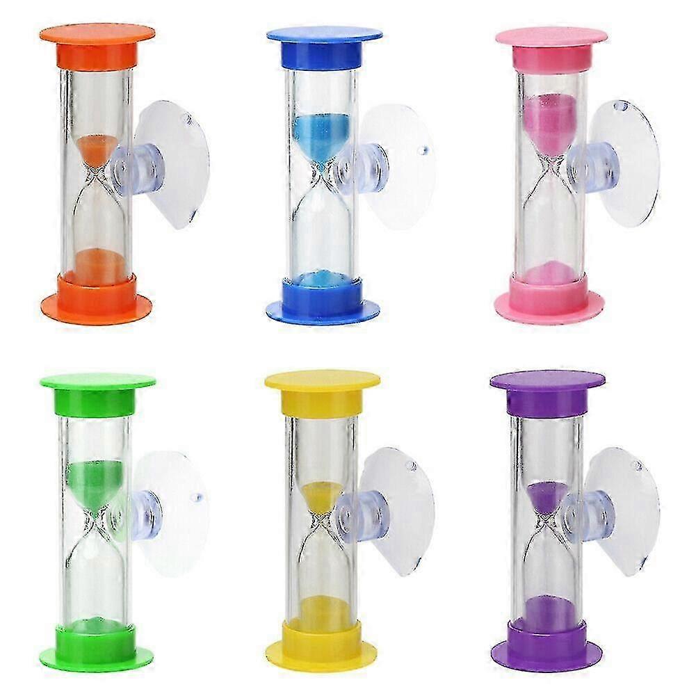 Kitchen Timers 2/3min Hourglasses Children Teeth Brushing Timer With Suction Cup