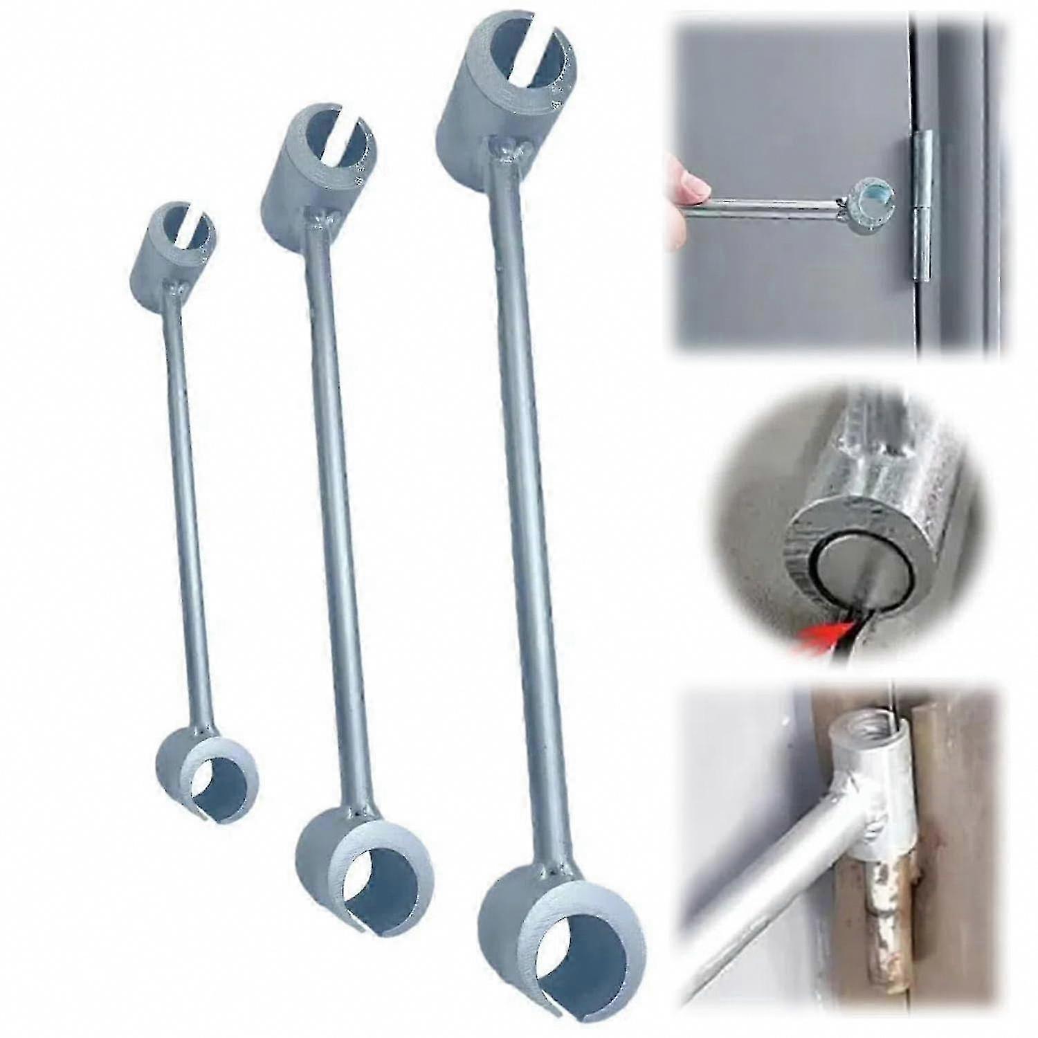 Hinge Gap Adjustment Wrench, Adjustable Door Hinge Repair Spanner Tool for Gap Alignment and Door Fitting
