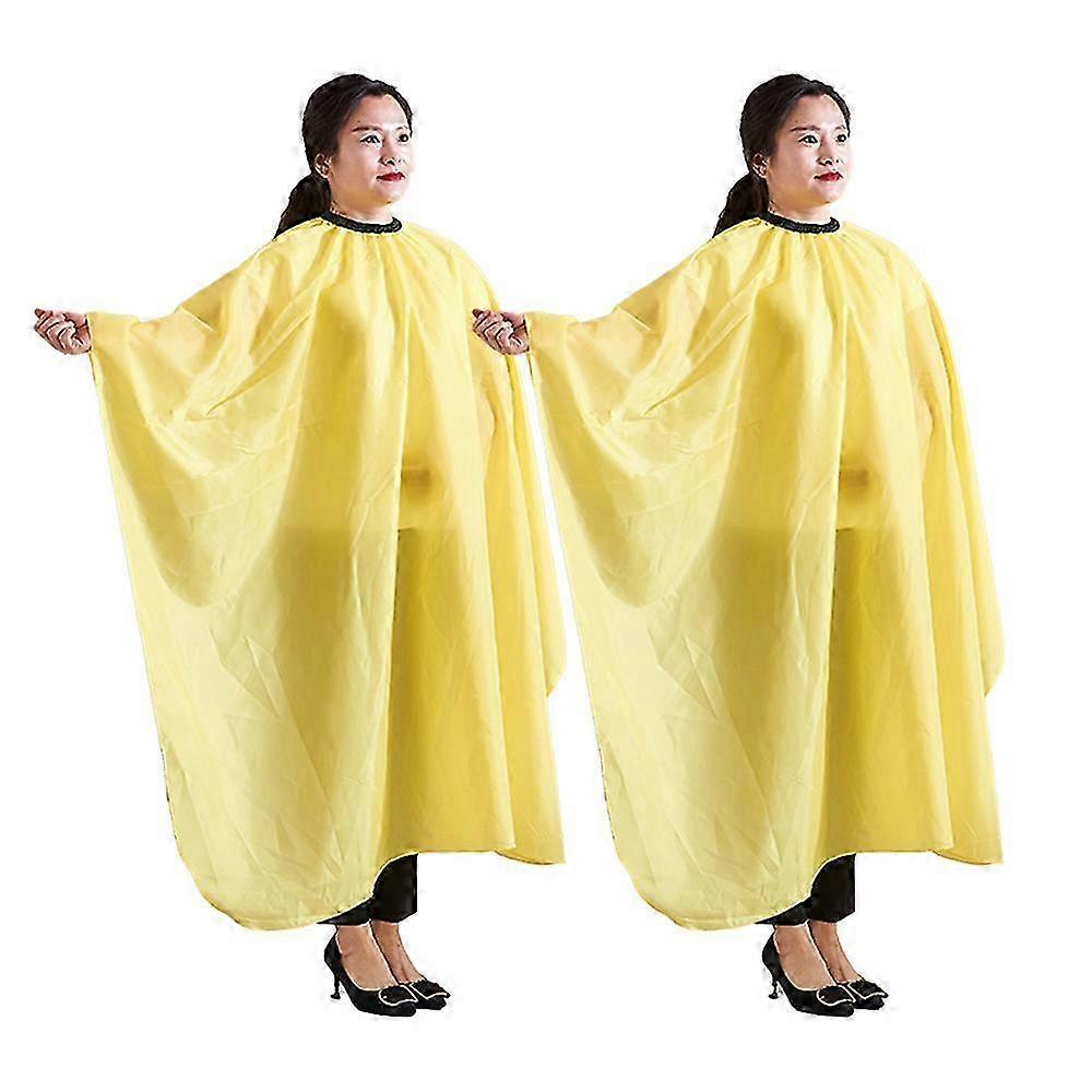 Snap-Adjustable Stain-Resistant Barber Cape