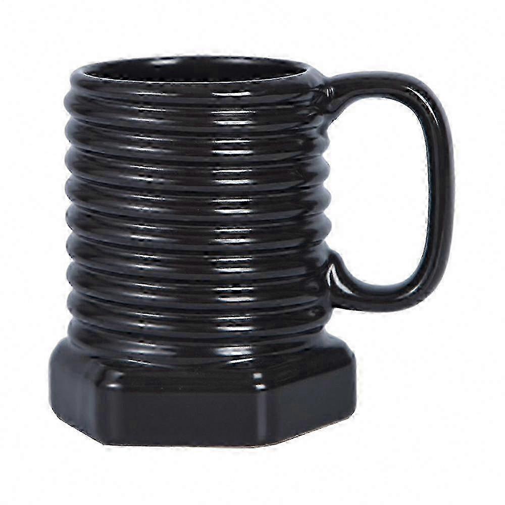 Ceramic Spiral Hex Drink Mug